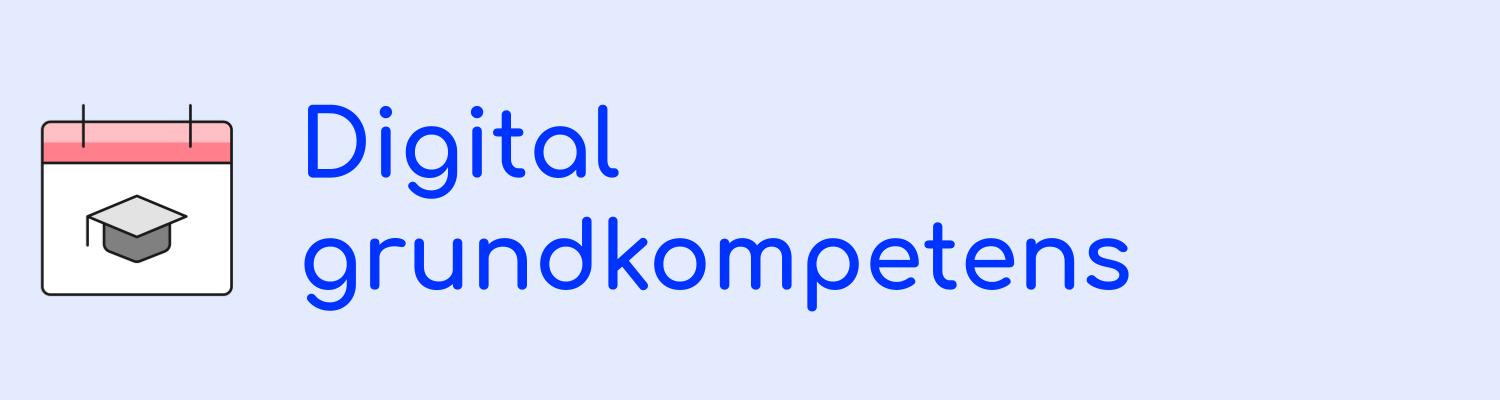 Digital grundkompetens